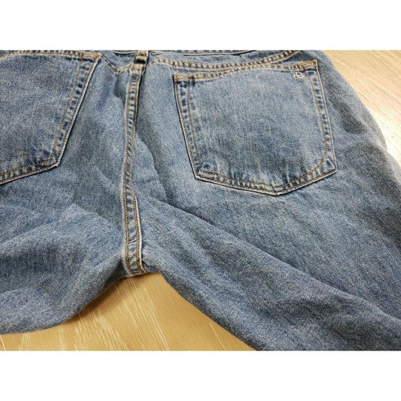 Rag & Bone / Jean Boyfriend Jeans Pants Denim 31 Acid Wash Distress Faded Spots - Picture 10 of 10